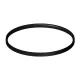Joint d'étanchéité circulaire noir diamètre 80 mm pour conduit de poêle à granulés DINAK