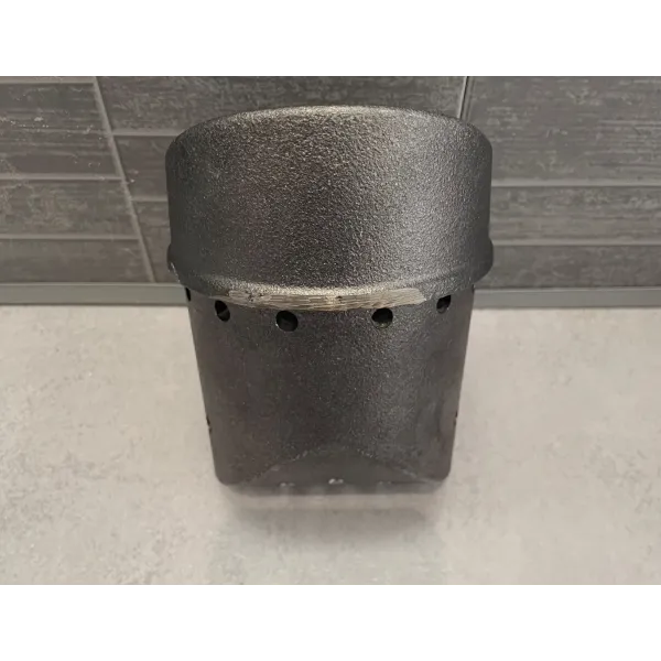 Creuset en fonte avec orifices d'aération pour poêle à granulés KIARA et LORENA
