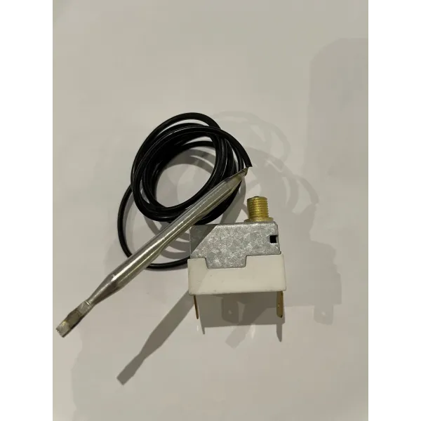 Thermostat de sécurité TSR avec sonde capillaire et boîtier métallique pour poêle à granulés Giada