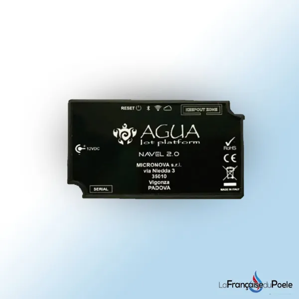 Module de connexion Wi-Fi Agua IoT Navel 2.0 pour système de chauffage connecté Micronova