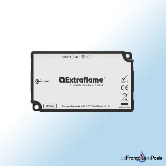Module de connexion Wi-Fi Extraflame 12V pour poêle à granulés compatible Total Control 1.0