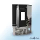 Kit coaxial vertical pour poêle à granulés avec conduit concentrique et système d'évacuation fumées