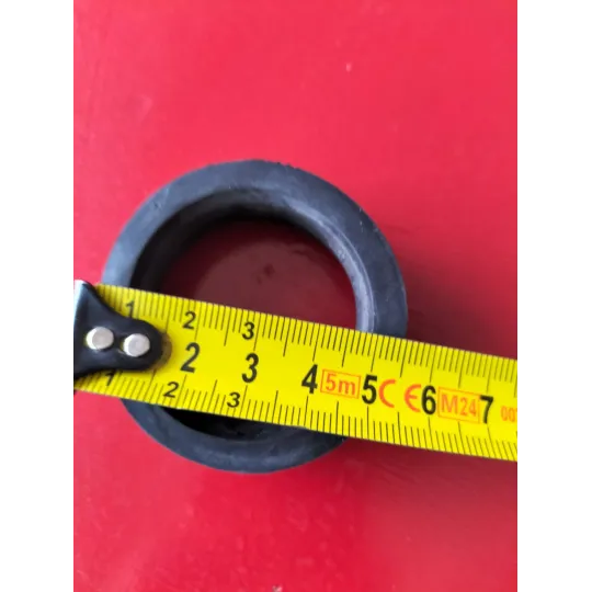 Joint torique en caoutchouc noir pour collier de serrage sans fin avec mètre de mesure