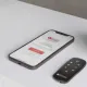 Télécommande et application smartphone pour contrôle de la cheminée électrique Lumen 1200