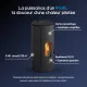 Poêle à bois Lorena PJ 9kW noir avec sortie concentrique et rendement 93,3%