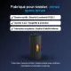 Poêle à granulés Lorena PJ cylindrique noir 9Kw certifié RT2012 fabrication italienne