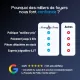 Poêle à granulés 8 kW Amika – avantages exclusifs et avis clients 4,8/5