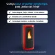 Poêle à granulés Mietta Evo rouge 9 kW avec fonte intégrale et technologie brushless Extraflame