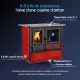 Cuisinière à bois Rosa 5.0 8,8 kW cuisson traditionnelle au feu de bois