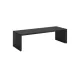 support en metal banc pour poele a bois