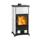 Poêle à Bois en Céramique Fedora.16 8,3 kW coloris blanc