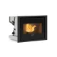 Insert à granulés moderne Comfort P70 Air H49 8 kW sur fond blanc