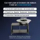 Avantages du brasero plancha extérieur Brasinox Fiesta 100 cm en acier et inox