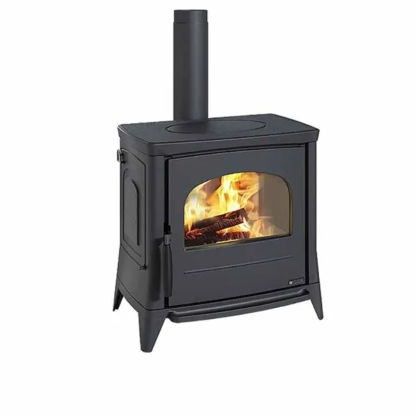 Poêle à Bois En Fonte LAVINIA EOS 11,7 kW Vue De Face