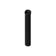 Tuyau de conduit droit noir 1 mètre diamètre 80 mm en acier peint pour système de chauffage