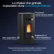 Poêle à Granulés Klaudia 5.0 Evo 8kW Ventilé | Extraflame