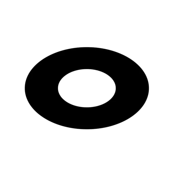 Rosace ronde noire en acier diamètre 80 mm pour conduit de cheminée ou poêle à bois
