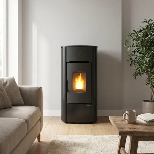 Poêle À Pellets Canalisable Mariella Plus AD 7 kW | Haute Performance