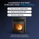 Avantages de l’insert à granulés Davide avec chambre de combustion en fonte