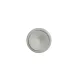 Bouche de soufflage ronde 80 mm en acier blanc RAL 9010 pour système de chauffage air chaud